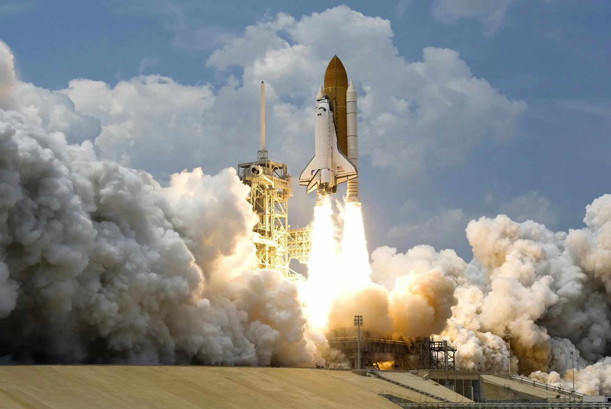 Space shuttle launch